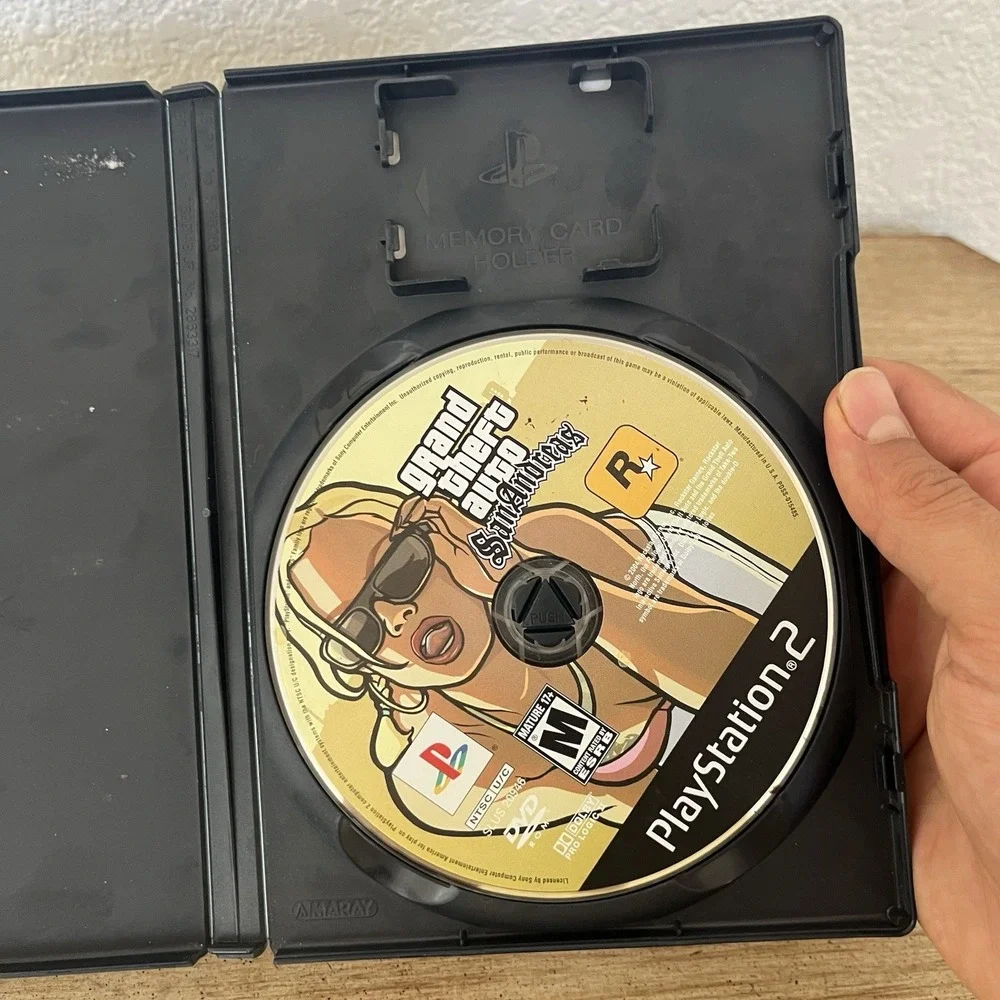 Grand Theft Auto: San Andreas - Sony PlayStation 2 Tested & Working Read